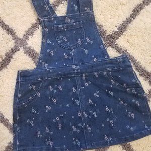 3/$12 Floral skirt-alls size 24 months